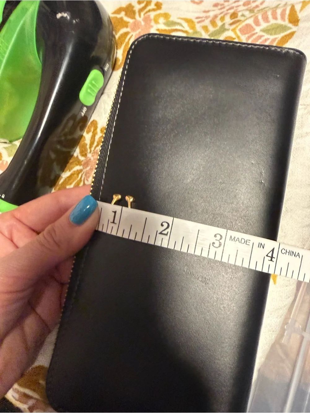 Coach Long Zip Around Wallet | Black Leather | NWOT | Macy’s Floor Model